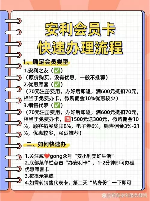 怎样加入安利会员