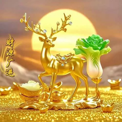 发财鹿图片大全缩略图