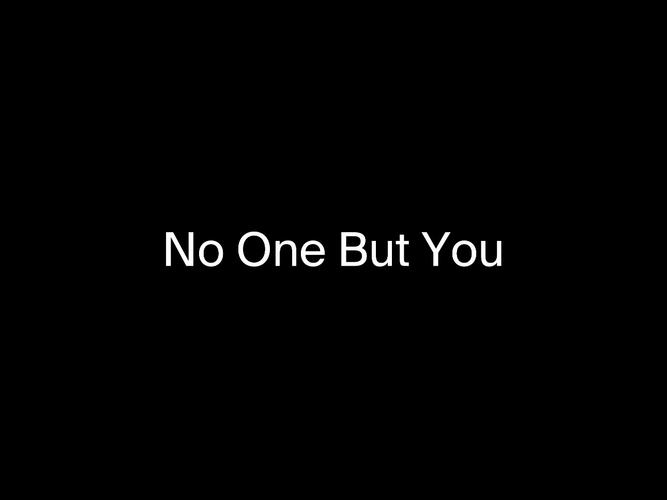 no one but后面加什么