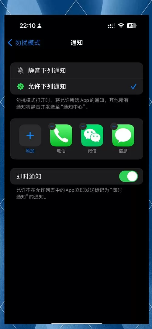 苹果手机只允许通讯录好友来电