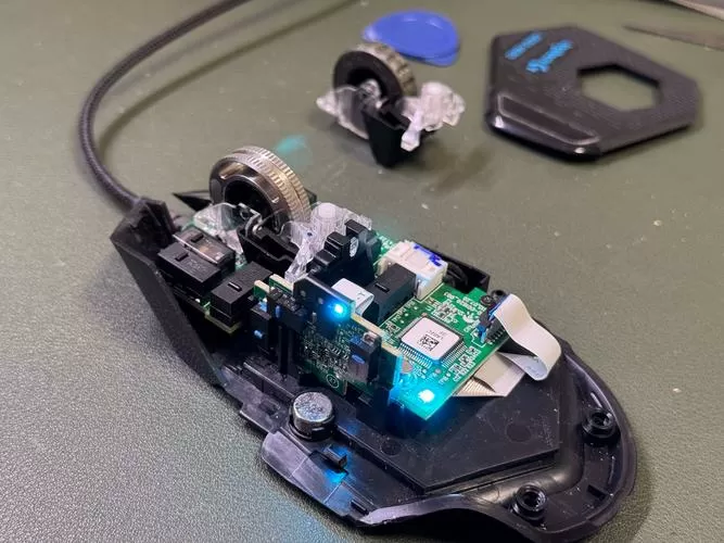 罗技g502拆解