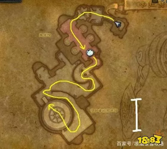 魔兽世界卡拉赞地图怎么走