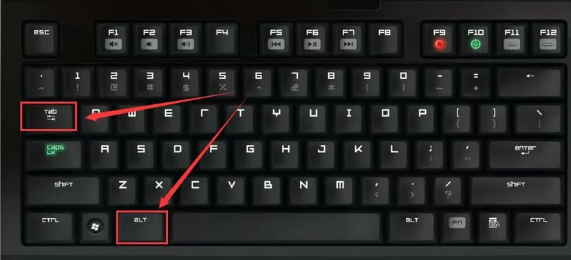 windows切换界面快捷键