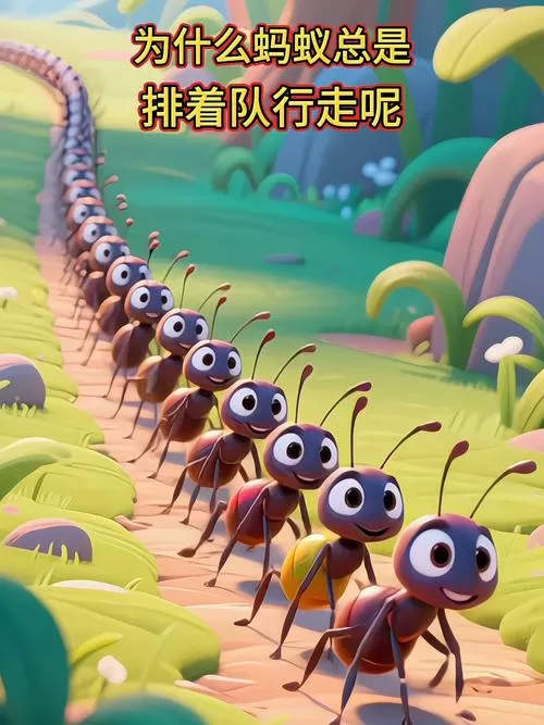 蚂蚁排队是什么现象