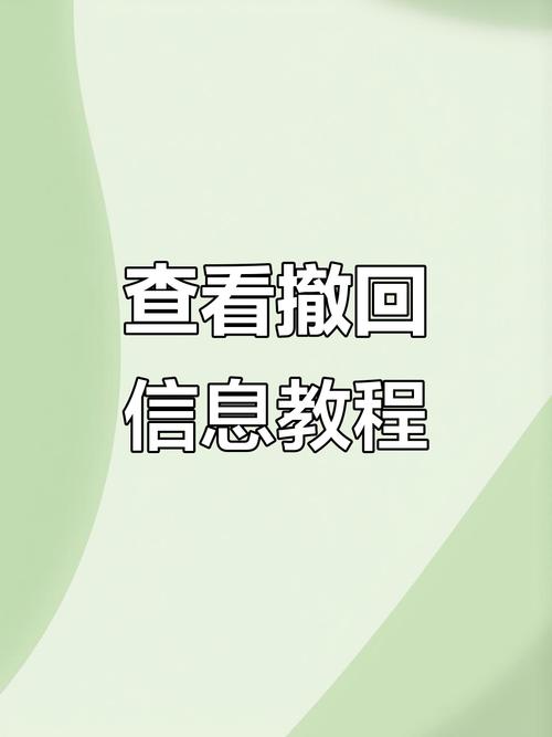 怎么能看到撤回的消息缩略图