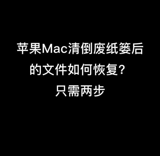 mac废纸篓清空了如何找回