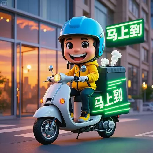 外卖骑行侠截图