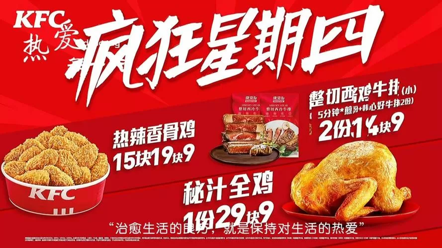 KFC疯狂星期四活动时间