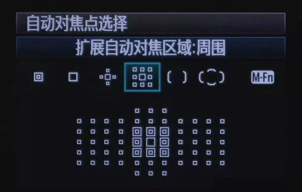 佳能5d3三种对焦模式
