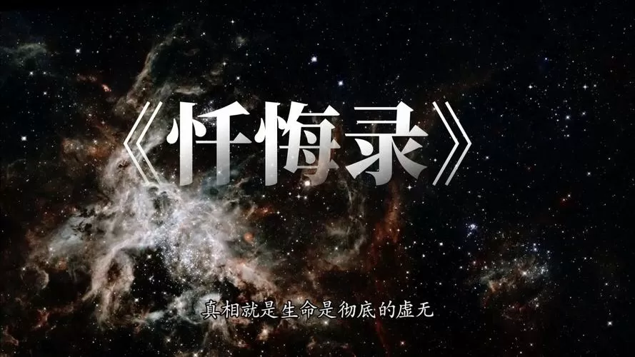 忏悔录隐秘之痛