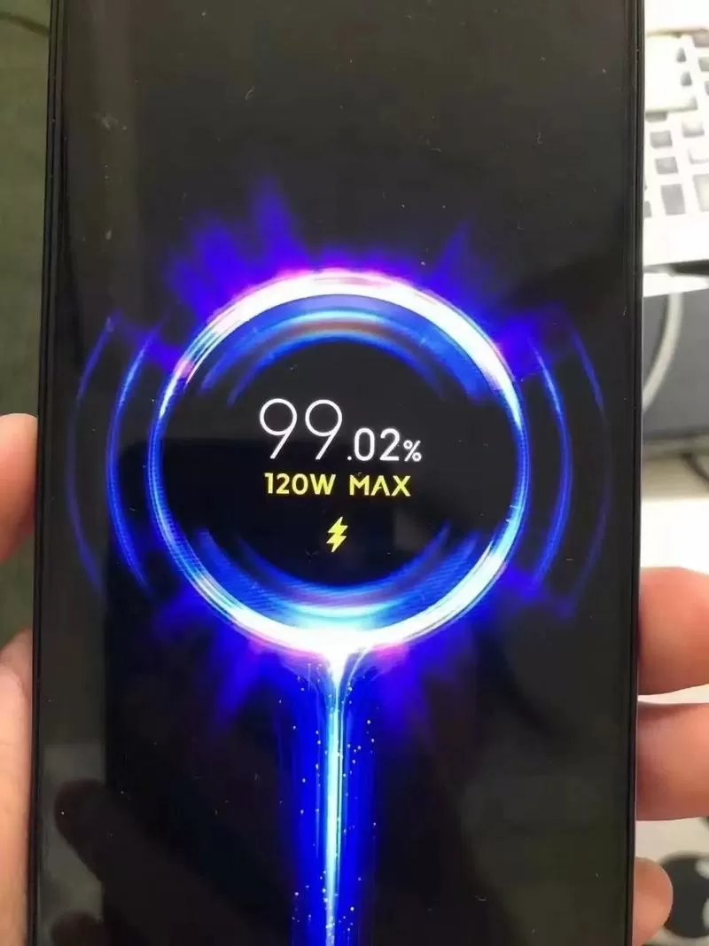 小米快充和闪充的标志