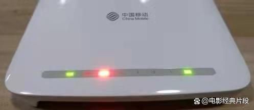 中国移动wifi光信号闪红灯