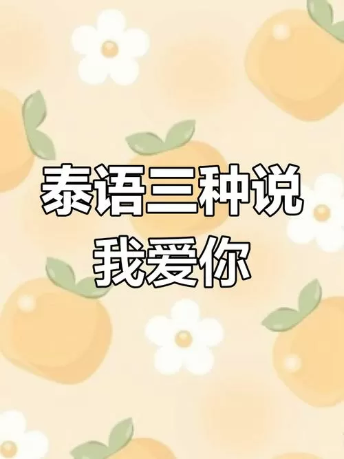 泰语我爱你中文谐音