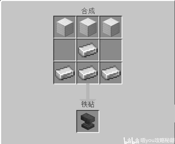 我的世界铁砧怎么修复
