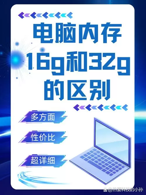 笔记本内存容量16g和32g