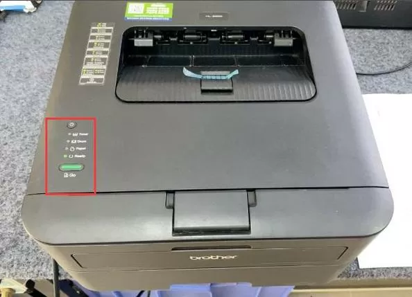 兄弟打印机故障灯闪烁