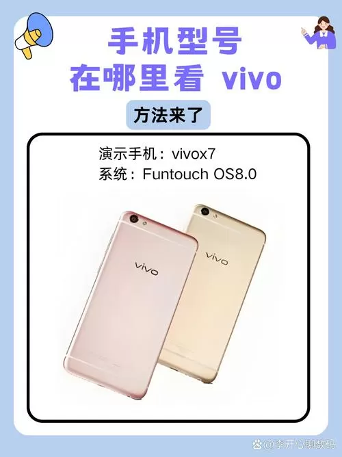 vivo手机的型号在哪里可以看得到