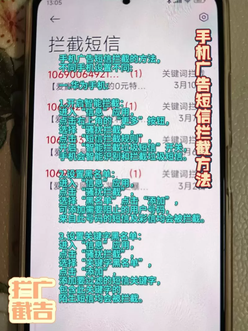 广告推销电话怎么拦截
