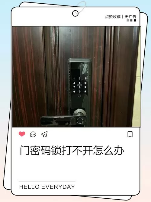 门密码锁输对了打不开