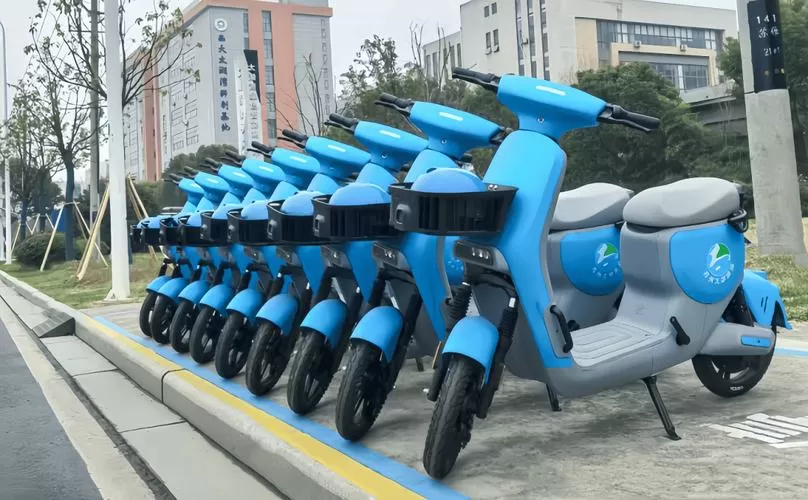 共享电动车小蓝车
