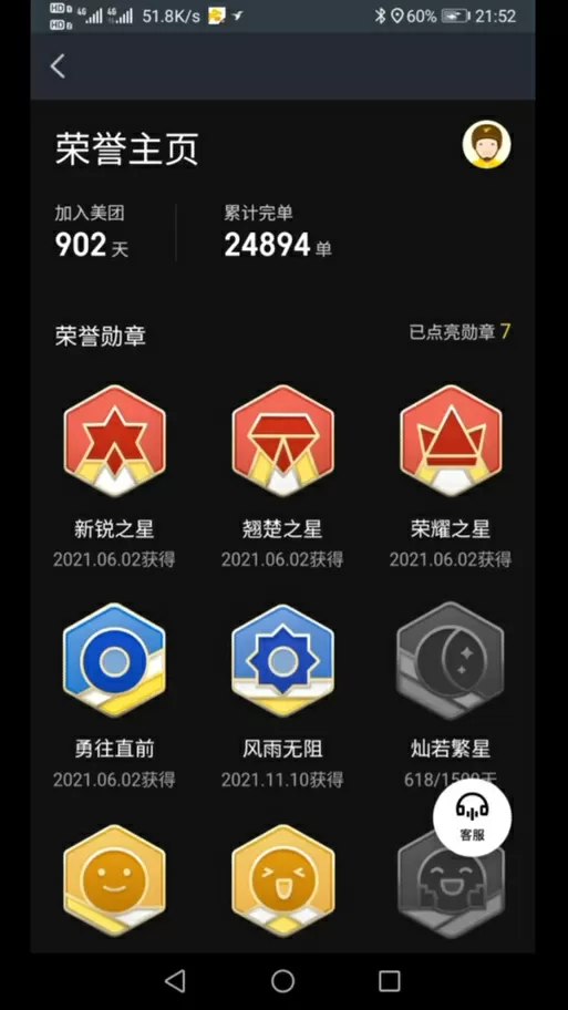 蜂鸟骑士段位等级划分