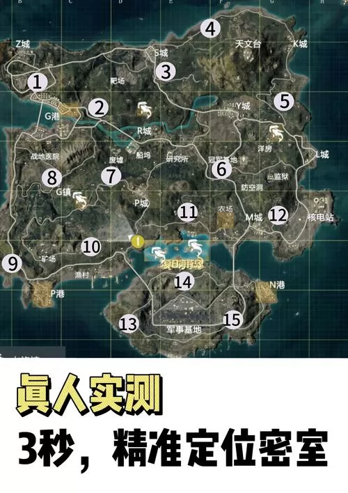 和平精英里面的密室密码是多少