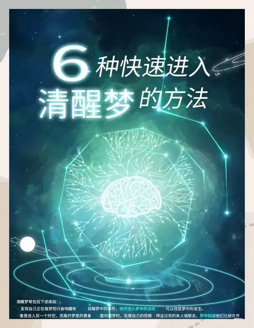 怎么进入清醒梦