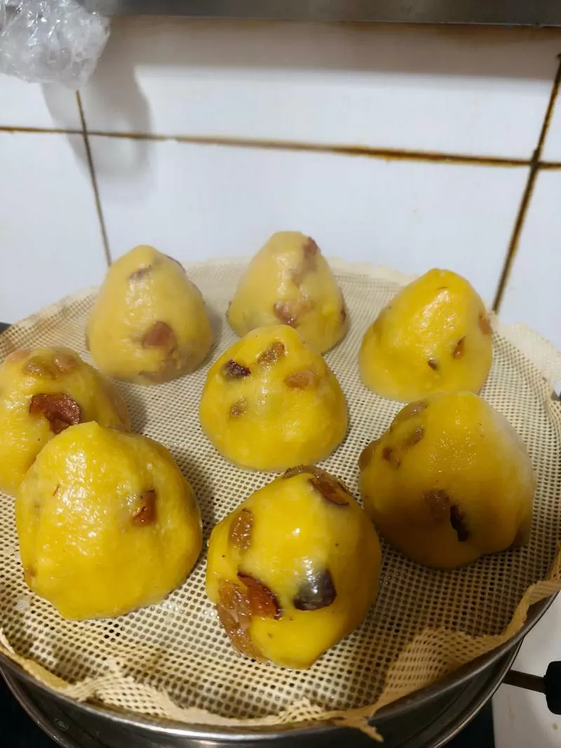 纯小米面窝头的做法