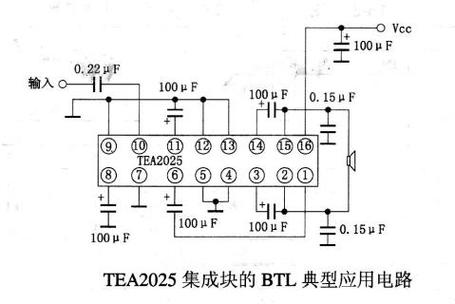 tea2025b功放电路图