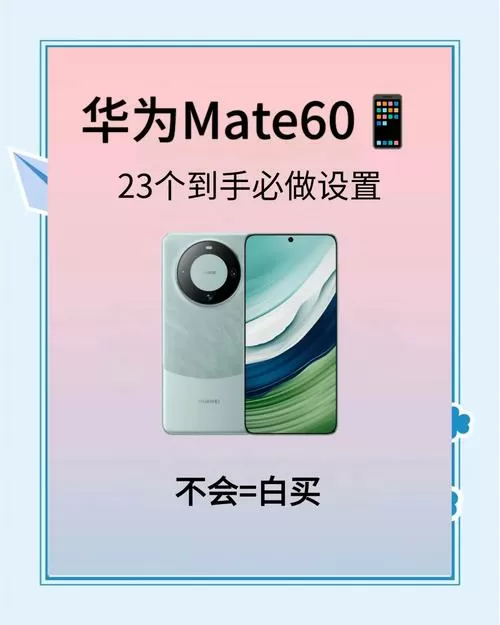 华为mate60双卡设置在哪里