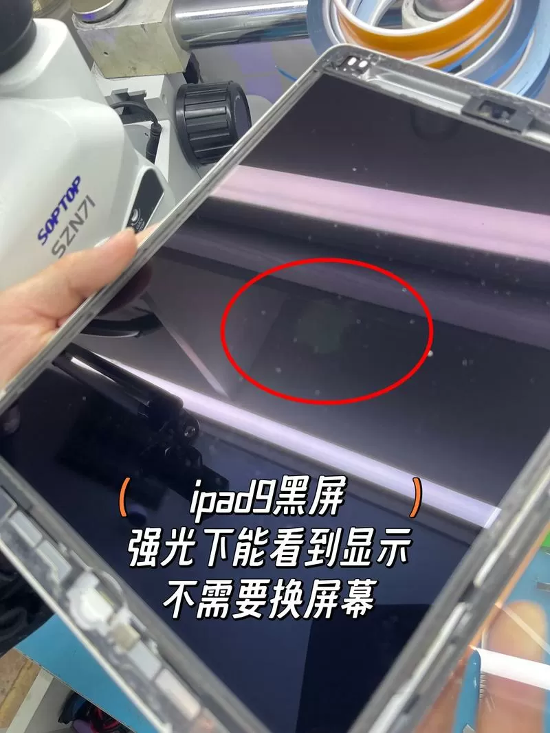 苹果ipad平板突然黑屏怎么办