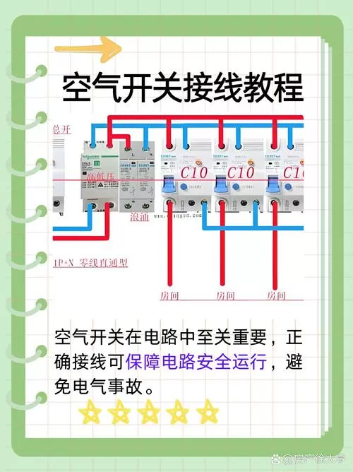 单匹空开怎么接线
