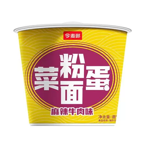 粉面菜蛋今麦郎
