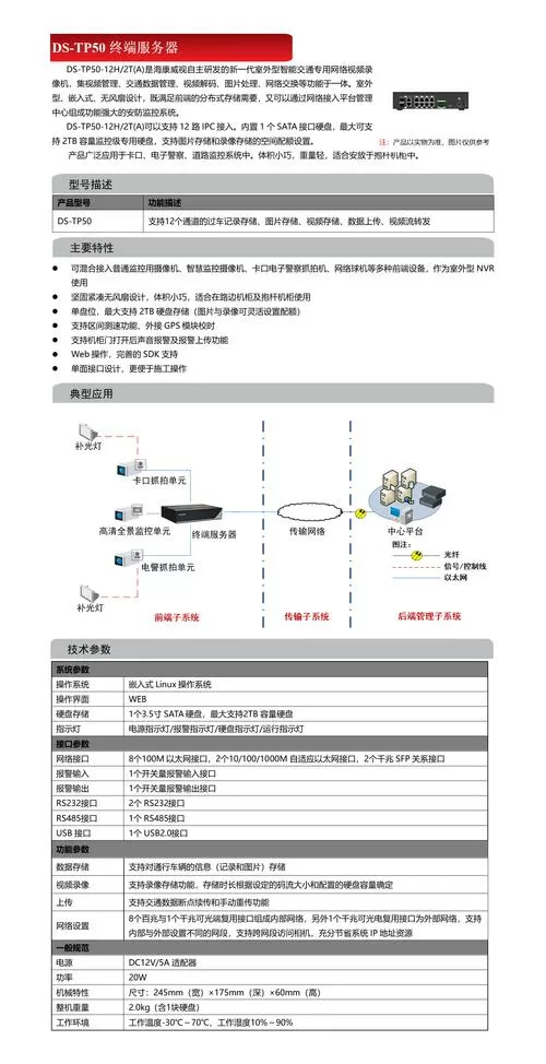 海康出入口终端说明书