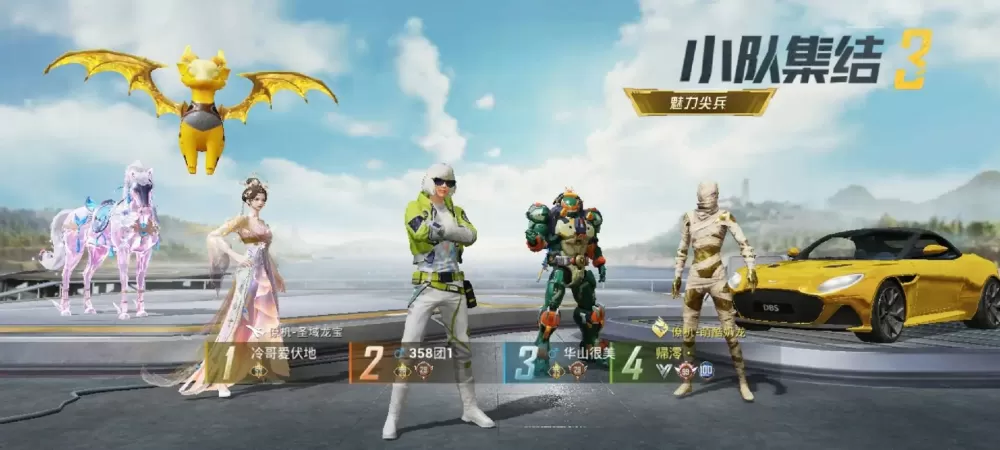 和平精英能看到好友和谁组队吗