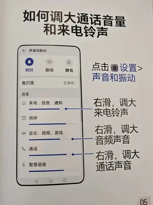 老年机怎么设置通话声音大小