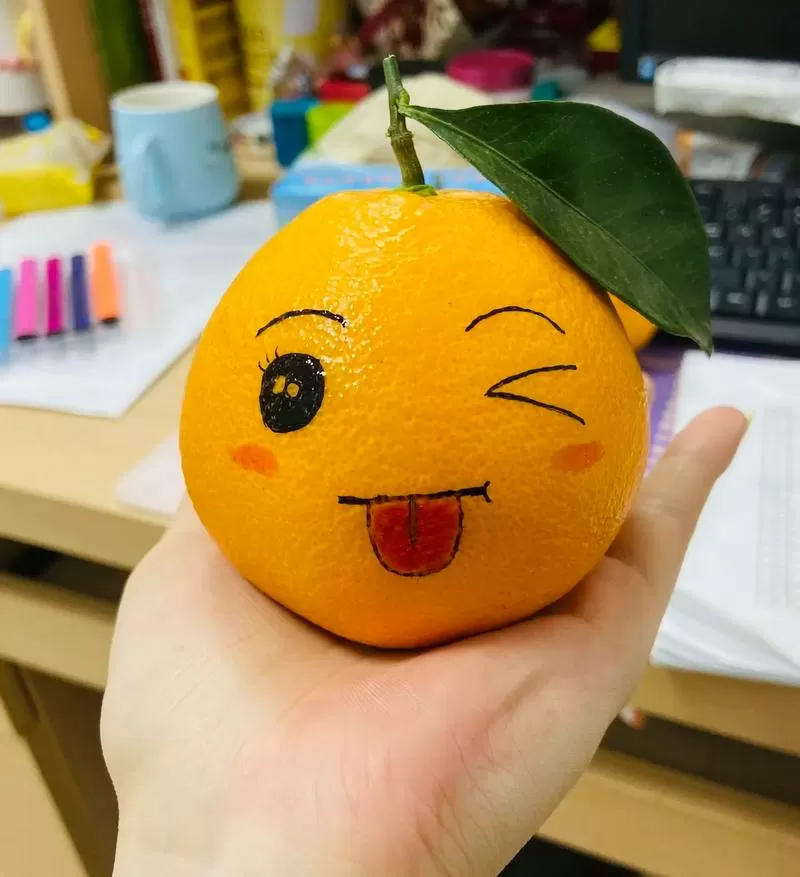 微信橘子表情暗示什么截图