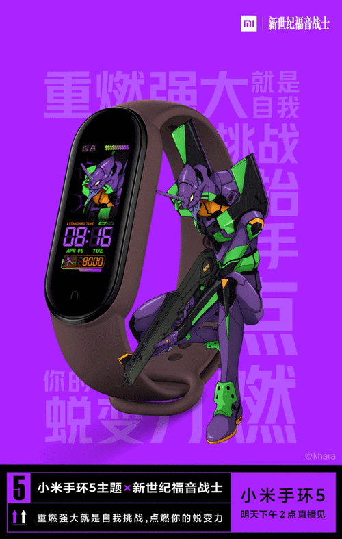 小米手环4表盘动图