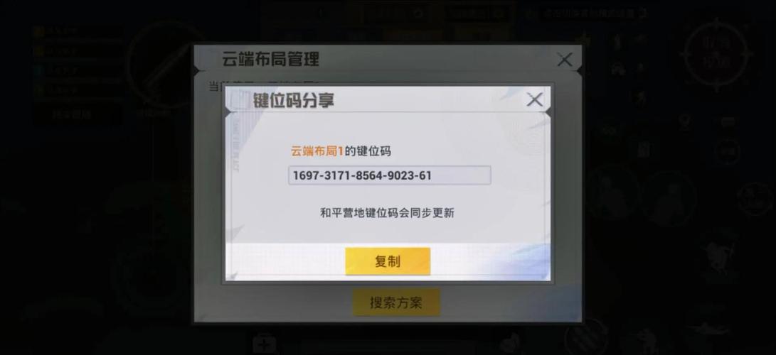 为什么和平精英键位分享码用不了