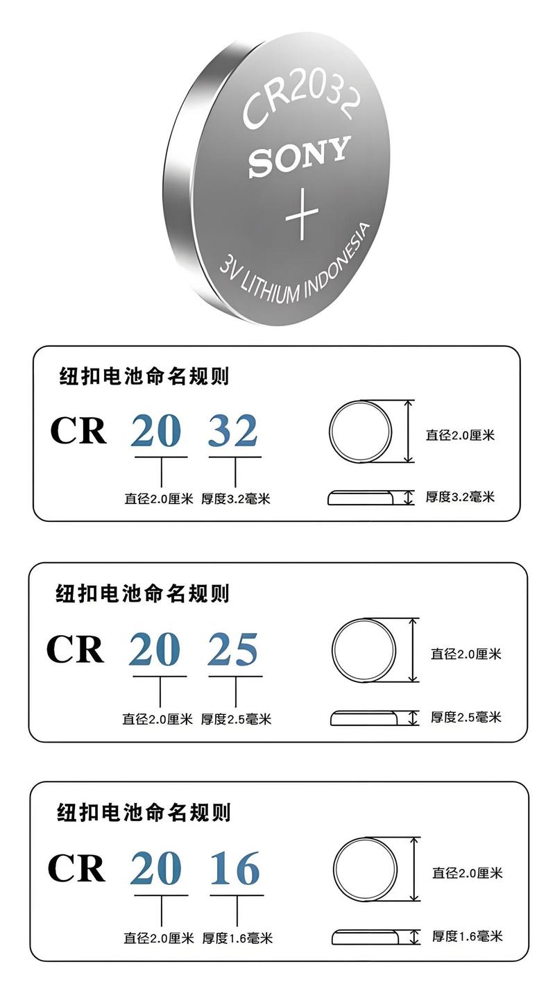 纽扣电池2025和2016的区别