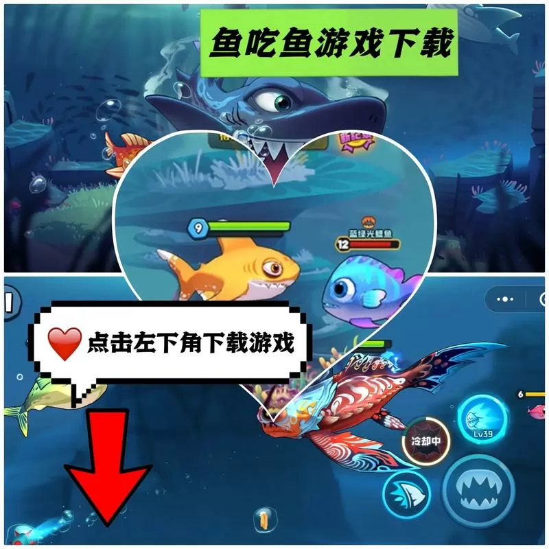 鱼吃鱼破解版游戏(内置菜单)