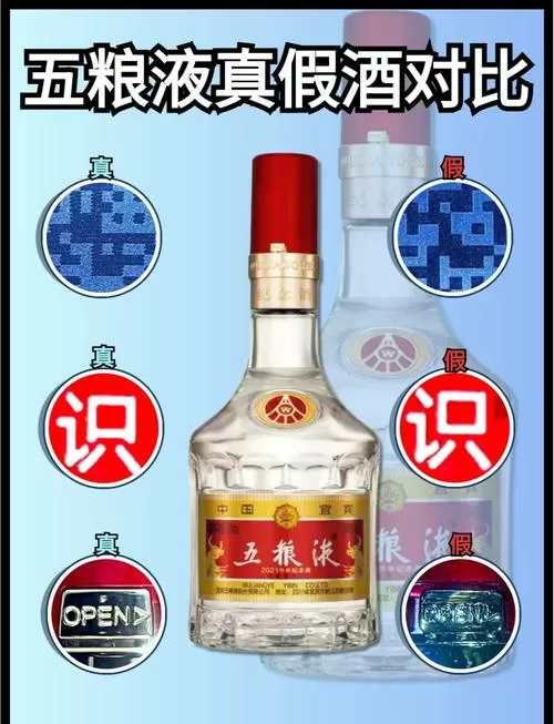 五粮液怎么辨别真假的方法