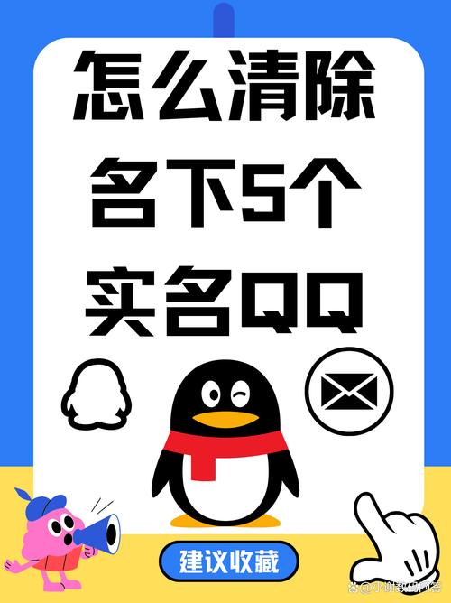 怎么强制清除名下5个实名QQ