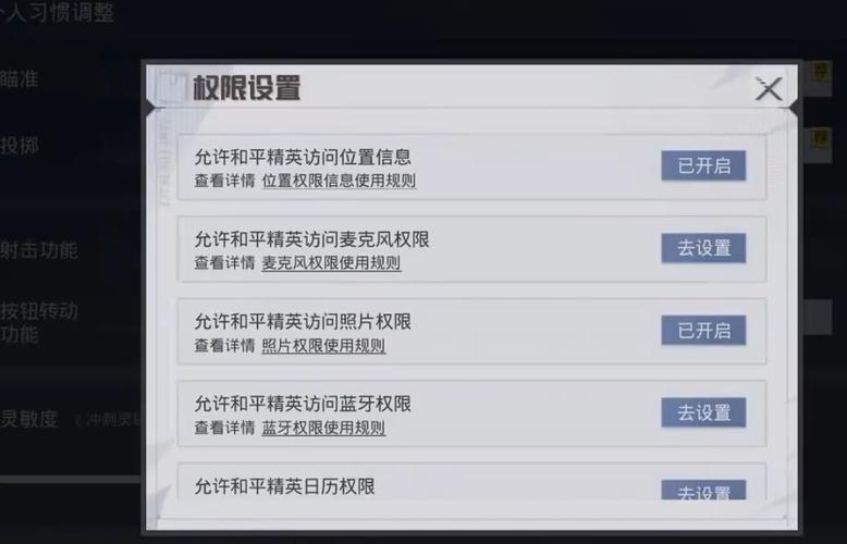和平精英在哪里开启麦的权限