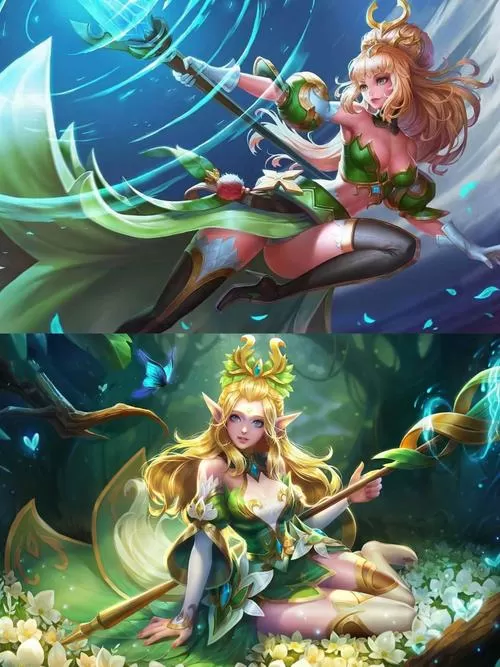 王昭君精灵公主泳装图