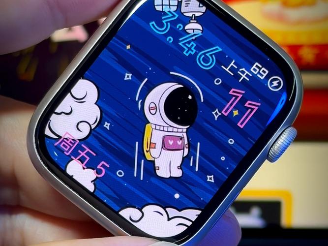 Apple Watch设置太空人表盘