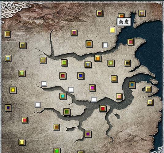 三国志11详细地图全图