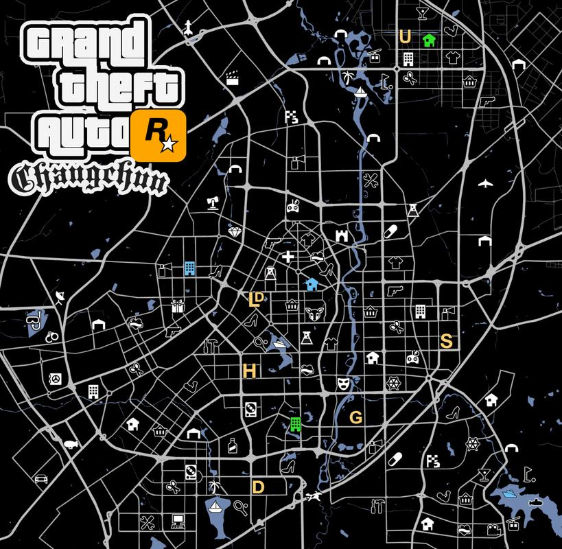gta5地图全图截图