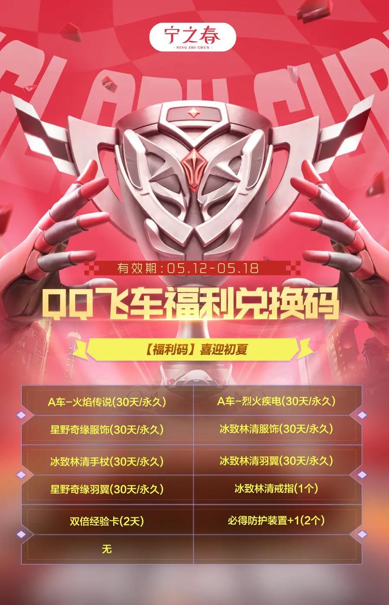 QQ飞车2025最新激活码