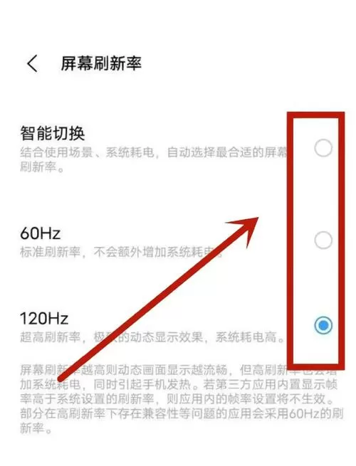 vivo怎么看屏幕刷新率